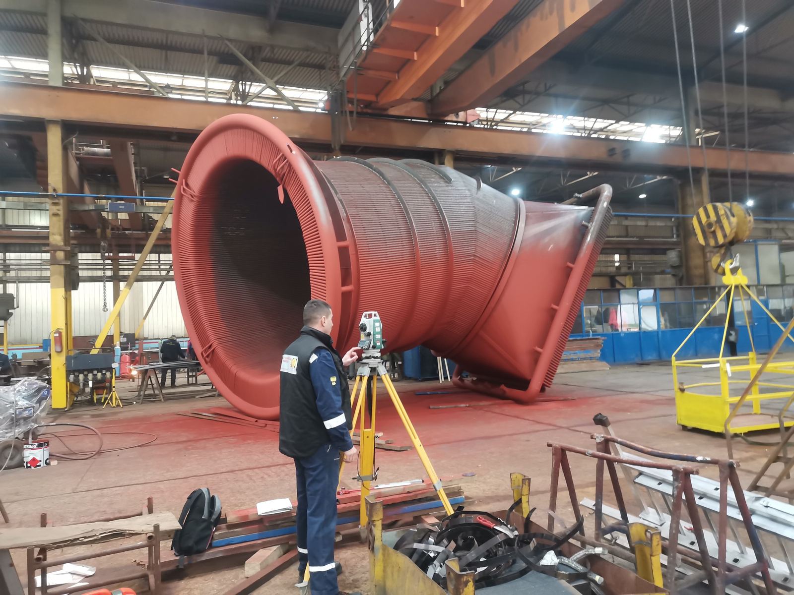 Precizno merenje industrijske turbine