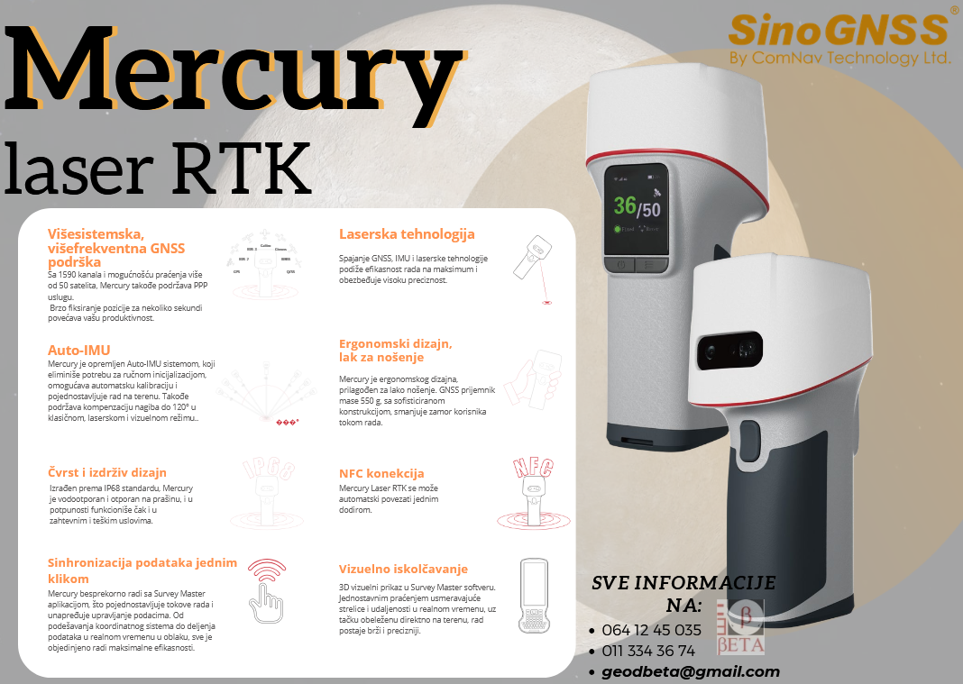 Mercury Laser RTK - Слика 3